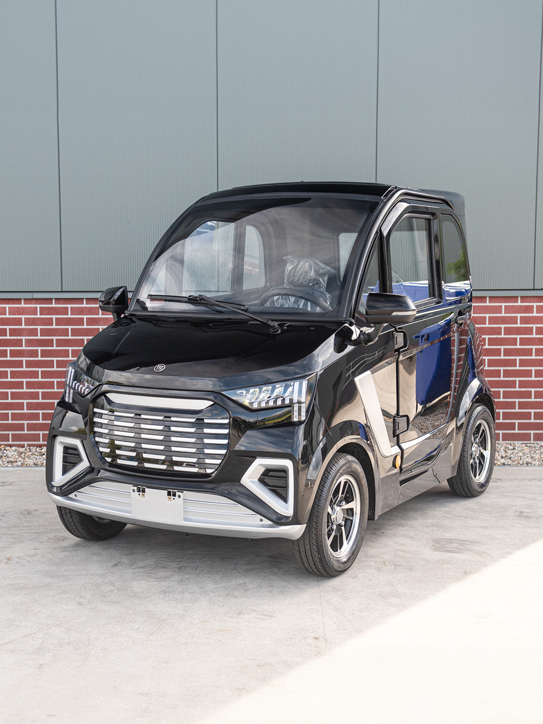 TTZ Elektro-Stadtauto für 4 Personen – Schwarz