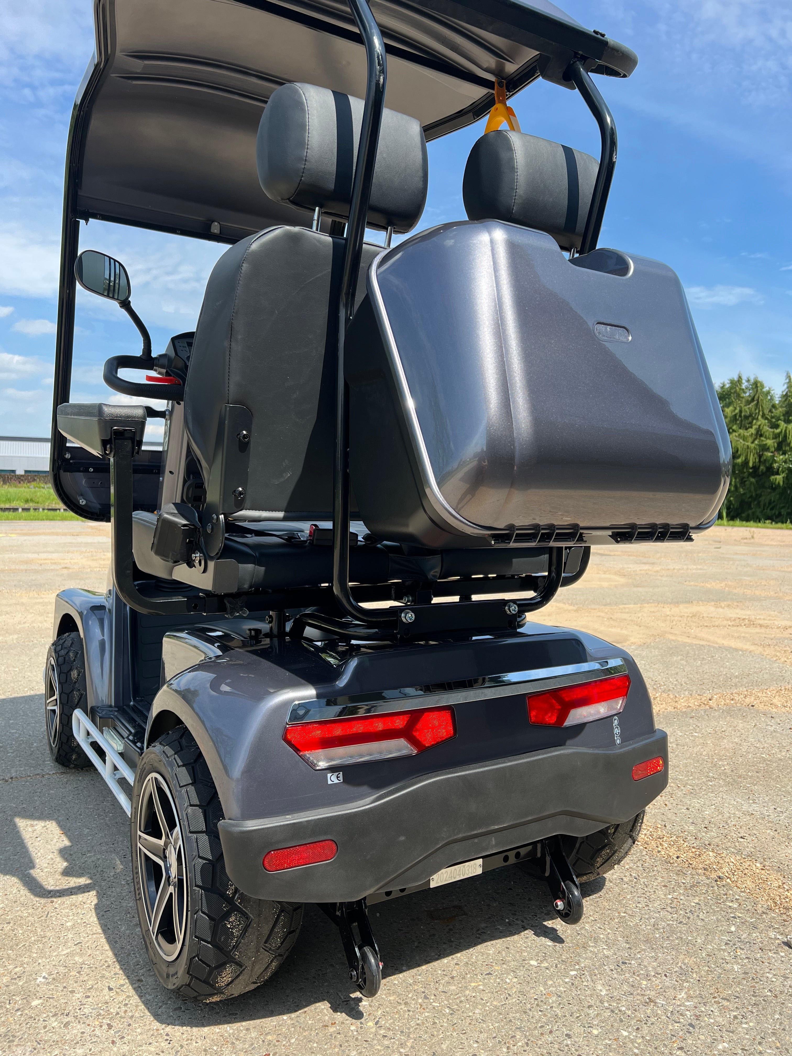 TTZ Electric Duo Scootmobil – 2 Personen Scootmobil