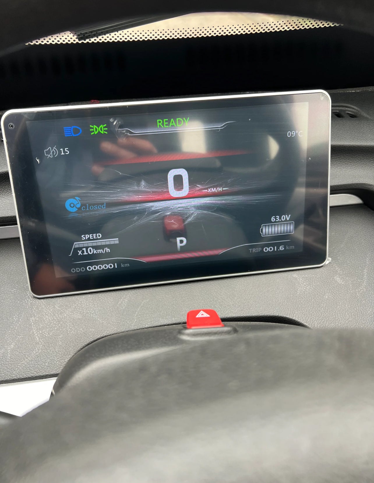 TTZ Electric Invalidevoertuig 2.0 - Schwarz - Elektrischer Invalidenwagen mit Fahrgeschwindigkeit - 45 km/h - Canta auto