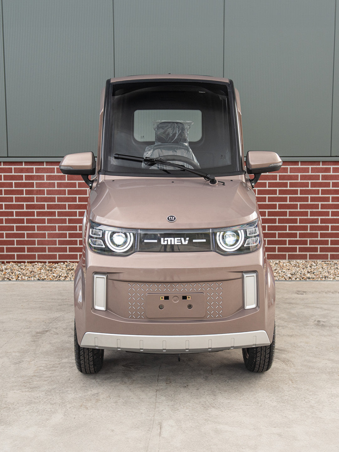 TTZ Electric Invalidevoertuig 2.0 - Schwarz - Elektrischer Invalidenwagen mit Fahrgeschwindigkeit - 45 km/h - Canta auto